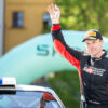 Jari-Matti Latvalla with a Toyota Celica ST185 in the Ardeca Ypres Rally