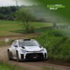 Stéphane Lefebvre leider halfweg de Bernard Degroote Monteberg Rally