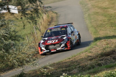 Hayden Paddon, the unwilling leader after an eventful opening night